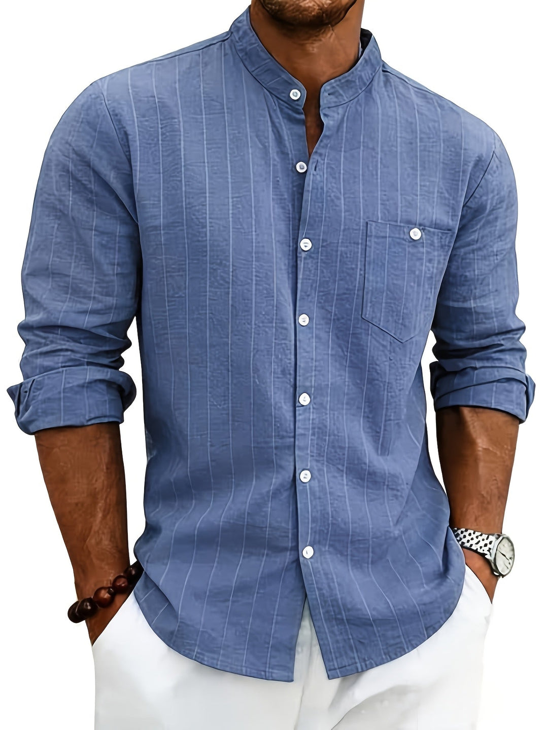 Cathaoir | Casual Holiday Stripe Shirt