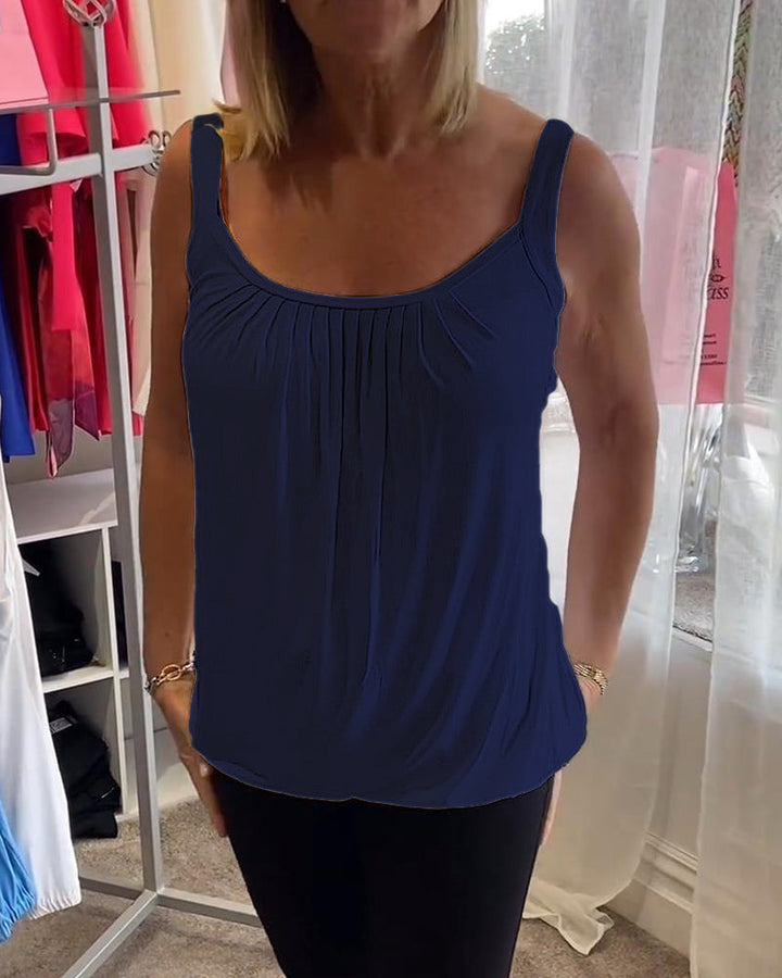 Fern | The Effortless Pleated Top