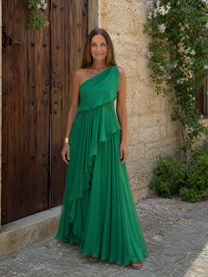 Theodosia | The Cascading Ruffle Maxi