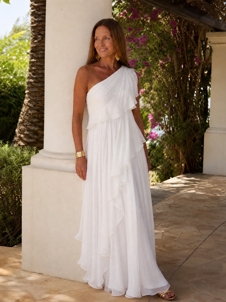 Theodosia | The Cascading Ruffle Maxi