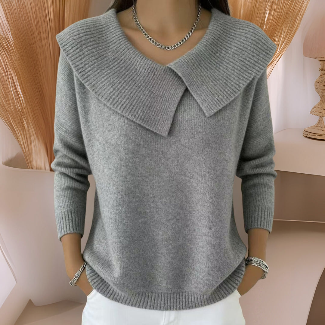 Meryl | The Cosy Collared Sweater