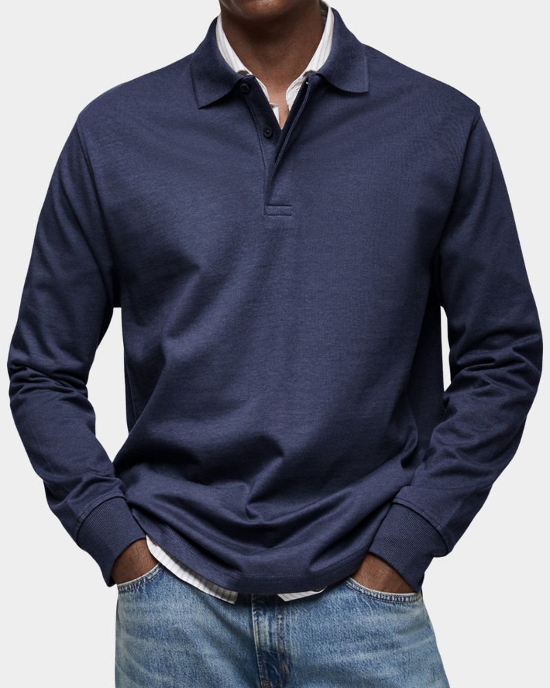 Fintan | The Everyday Long-Sleeve Polo