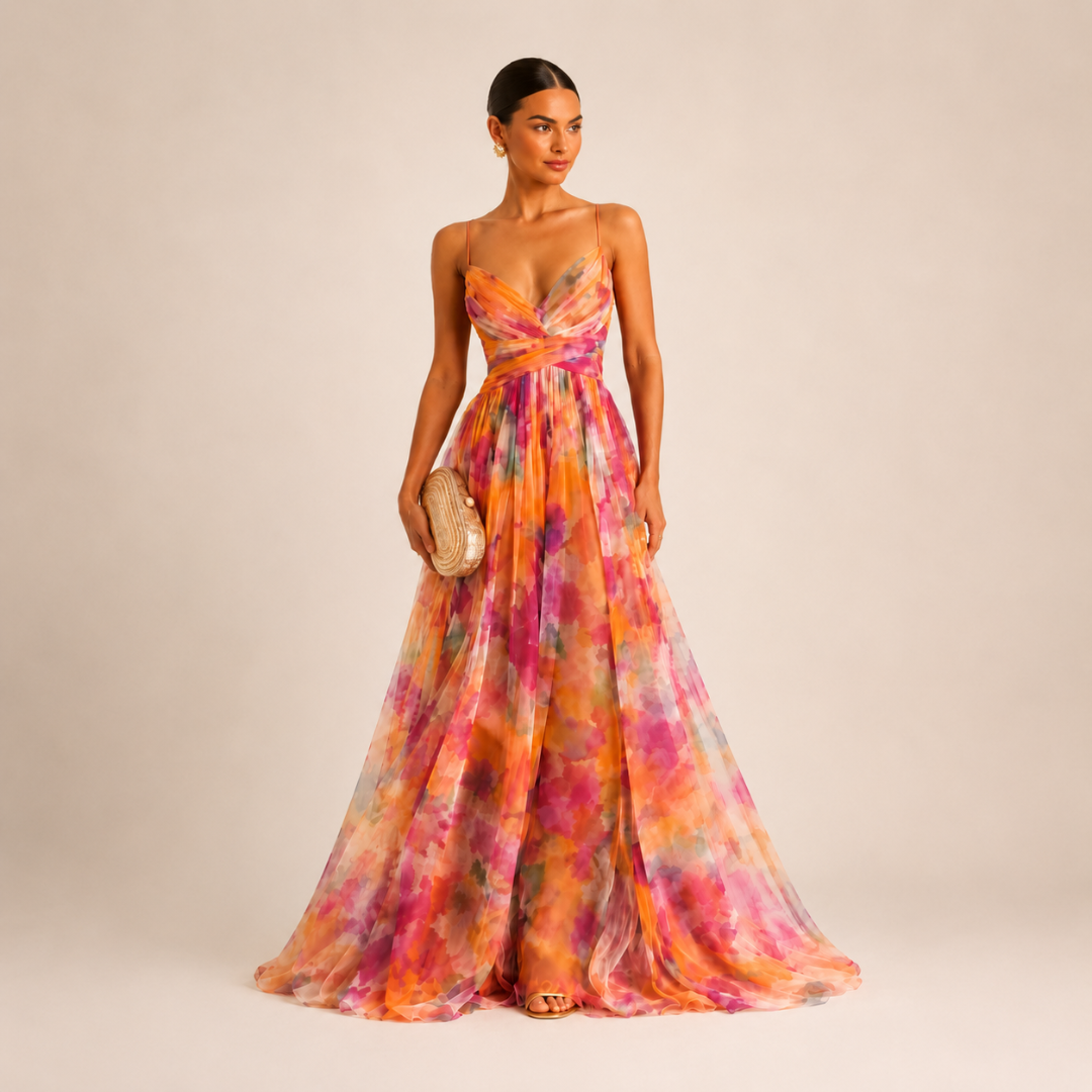 Fionnseach | The Elegant Floral Maxi