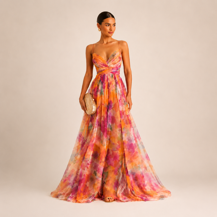 Fionnseach | The Elegant Floral Maxi