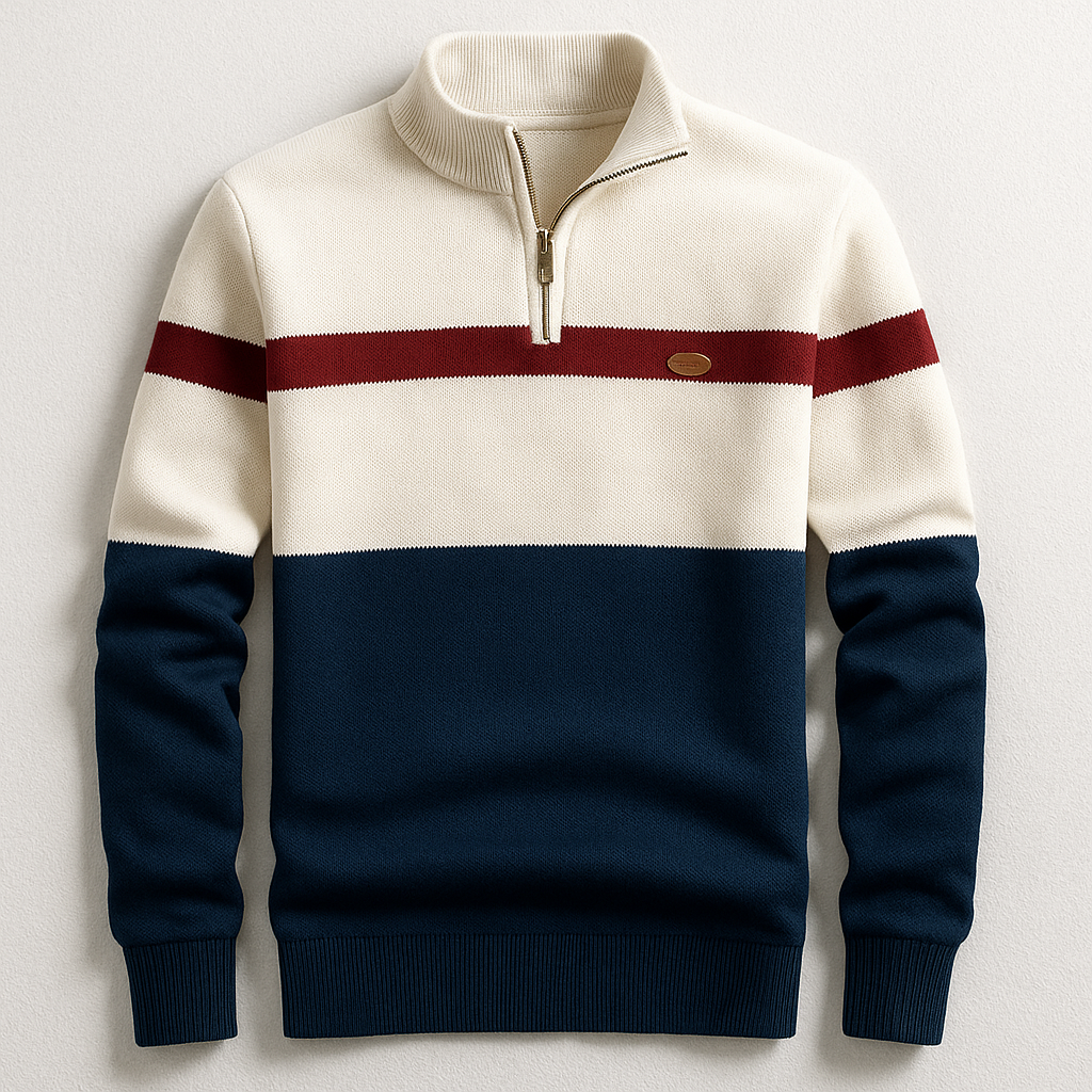 Bearach | The Tailored Quarter-Zip Pullover