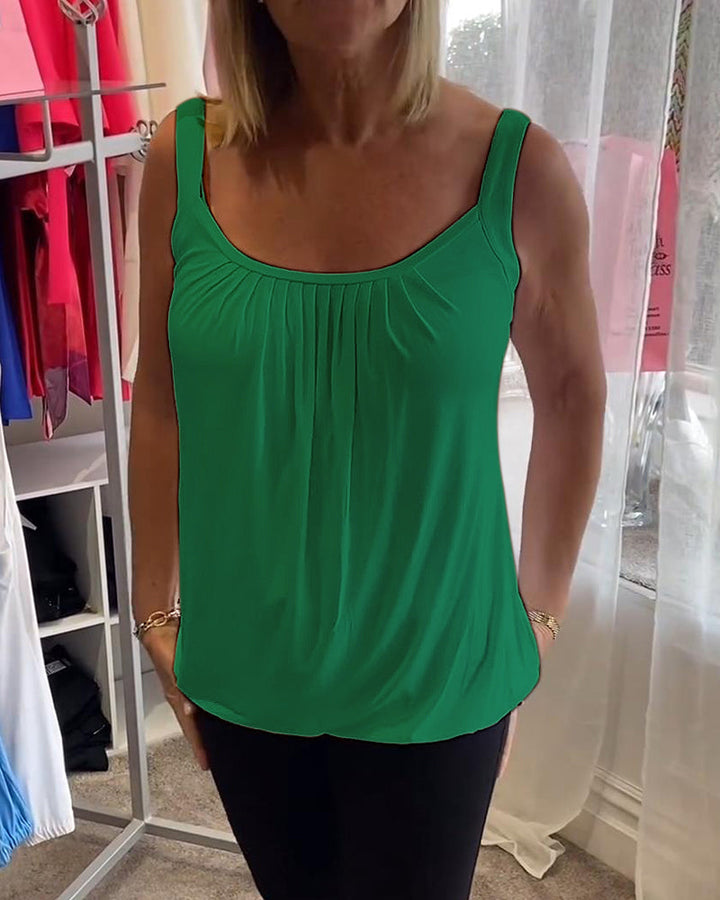 Fern | The Effortless Pleated Top