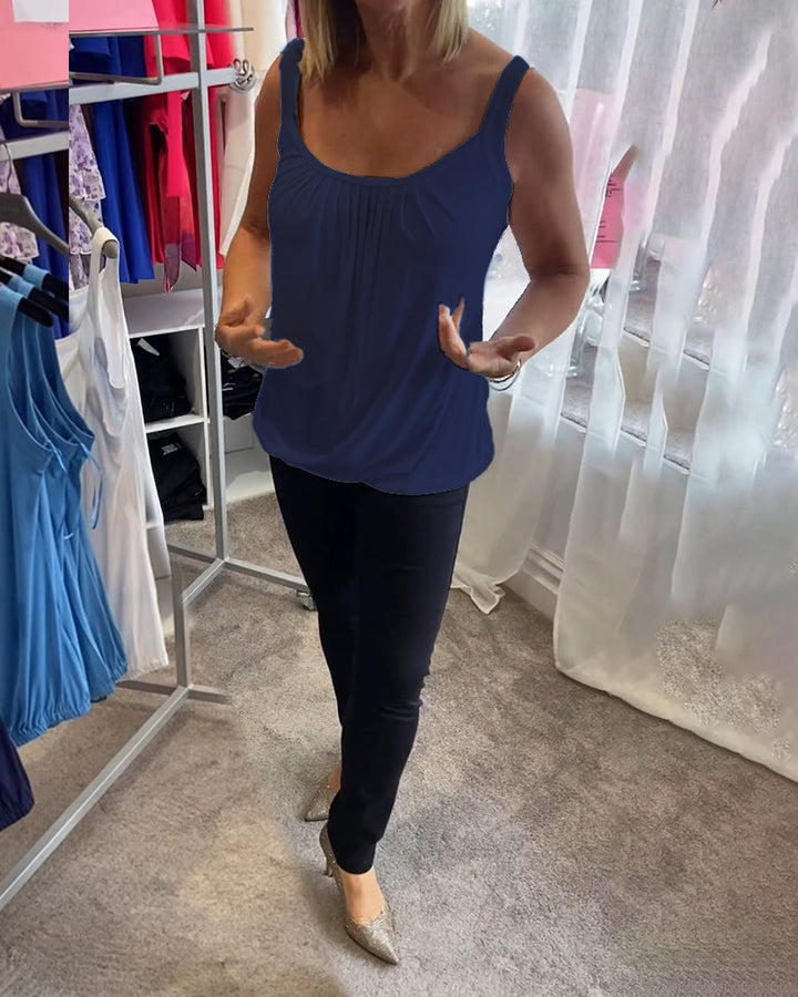 Fern | The Effortless Pleated Top