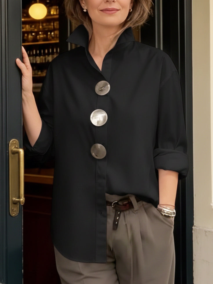 Feidelm | The Statement Button Blouse