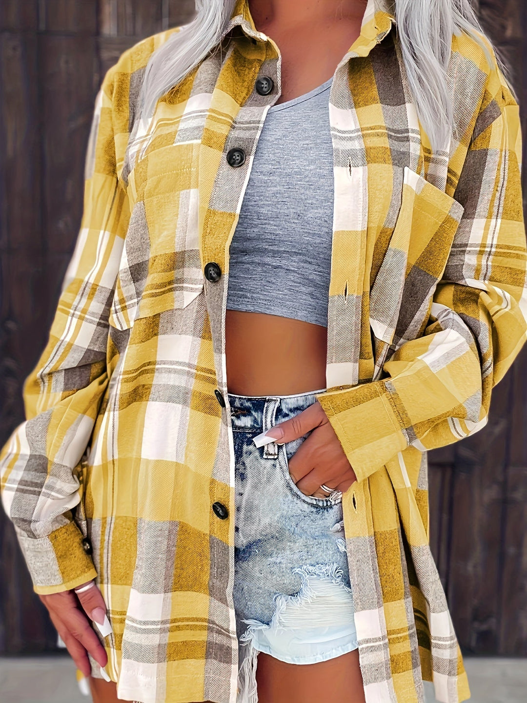 Flidais | The Charming Gingham Shirt