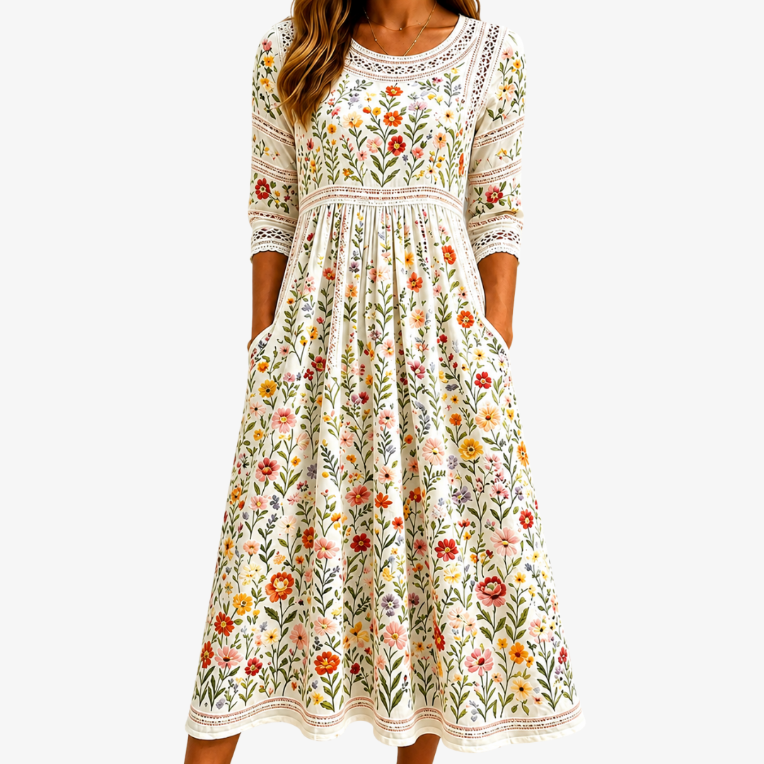 Daisy | The Garden Floral Midi