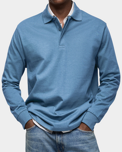 Fintan | Men's Long-Sleeve Polo Shirt