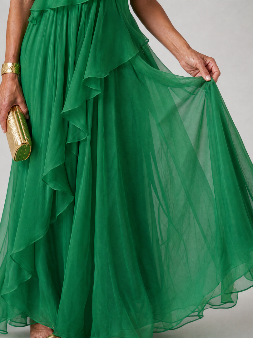 Theodosia | The Cascading Ruffle Maxi