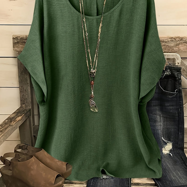 Maighréad | The Easy Round-Neck Top