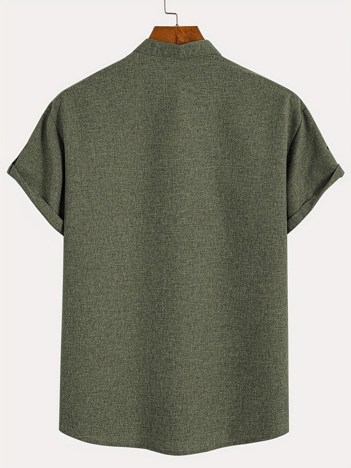 Faolán | The Stand-Collar Statement Shirt