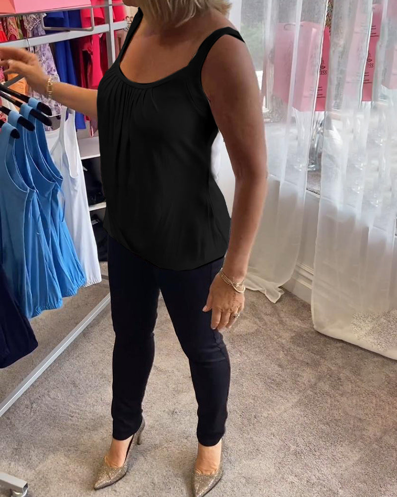 Fern | The Effortless Pleated Top