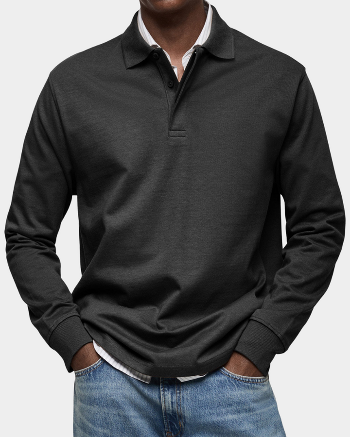 Fintan | The Everyday Long-Sleeve Polo