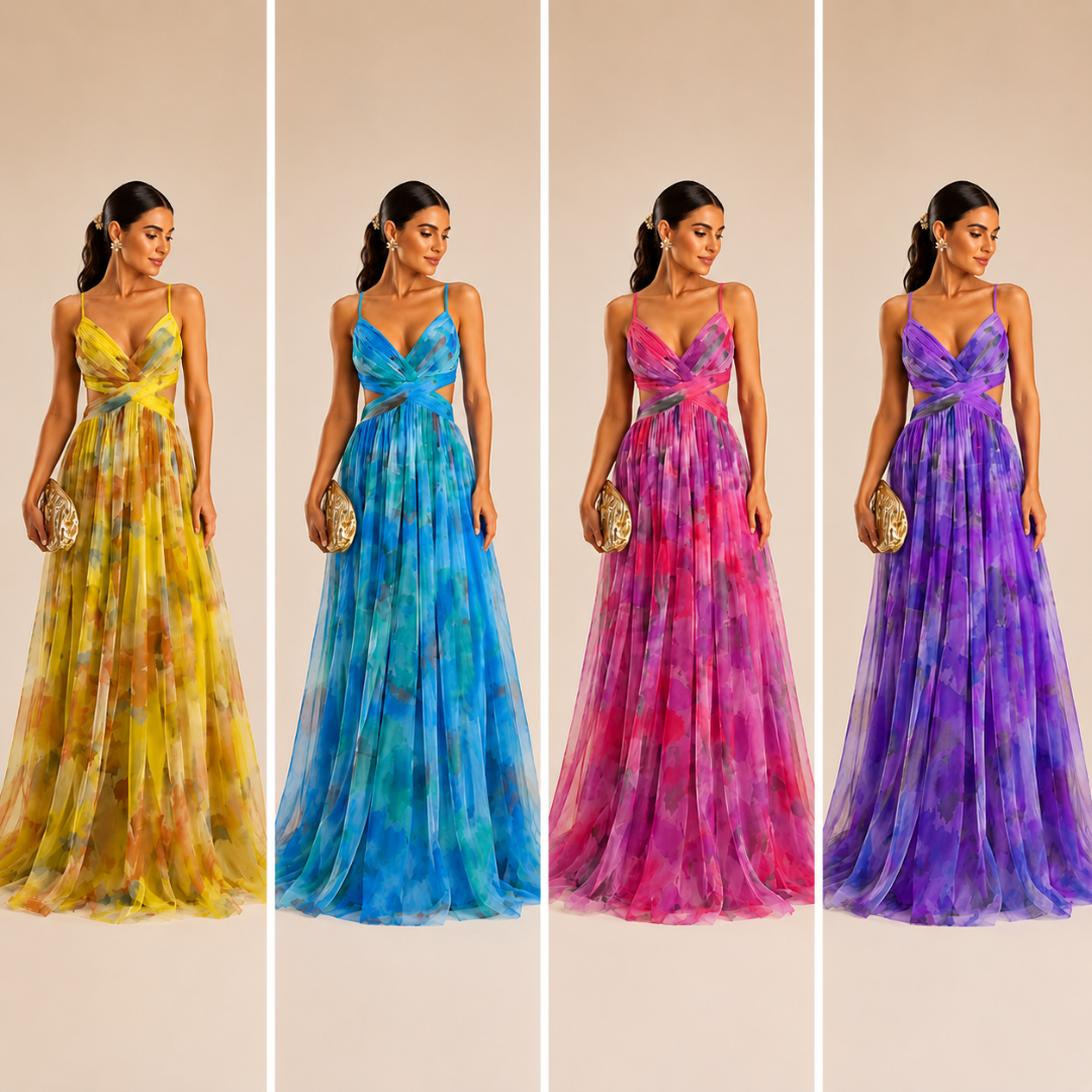 Fionnseach | The Elegant Floral Maxi