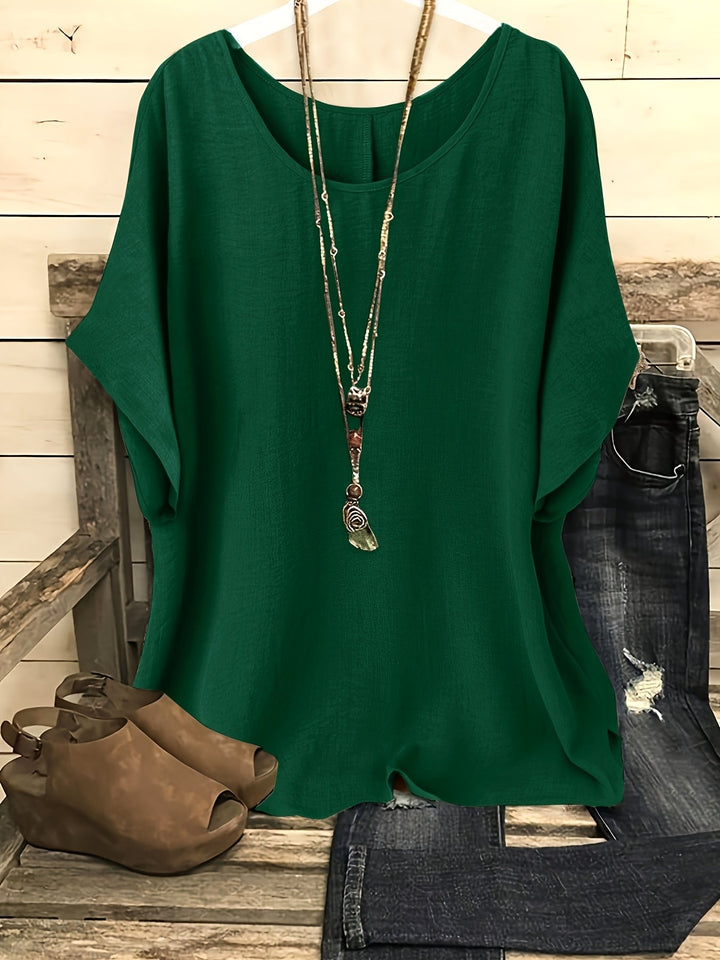 Maighréad | The Easy Round-Neck Top
