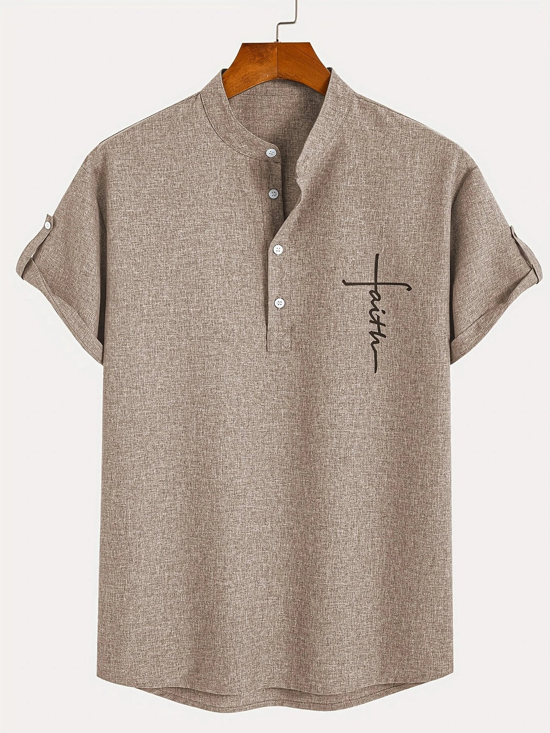 Faolán | The Stand-Collar Statement Shirt