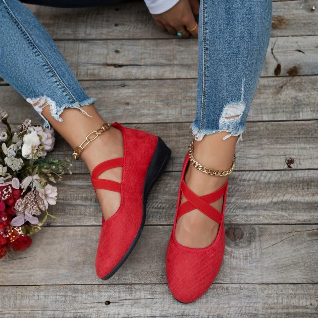 Anu | The Ballet Flat With Lift