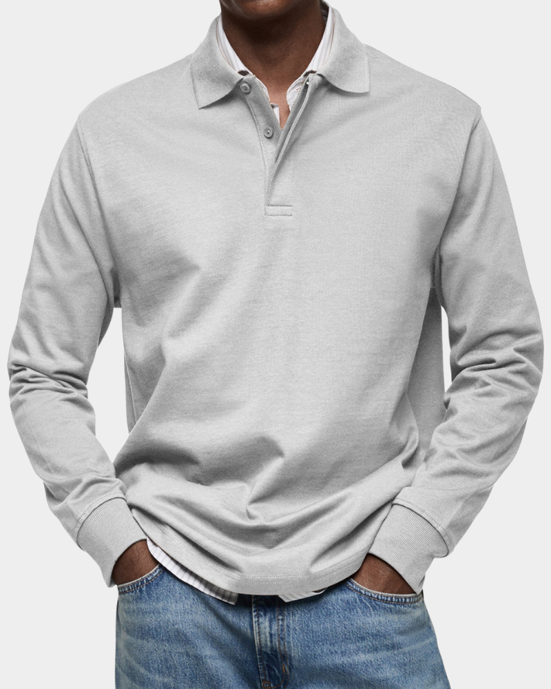 Fintan | The Everyday Long-Sleeve Polo