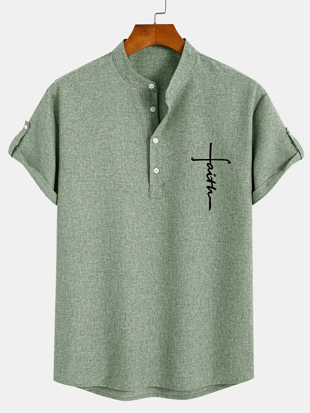 Faolán | The Stand-Collar Statement Shirt