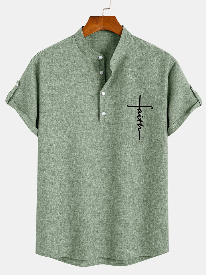 Faolán | The Stand-Collar Statement Shirt