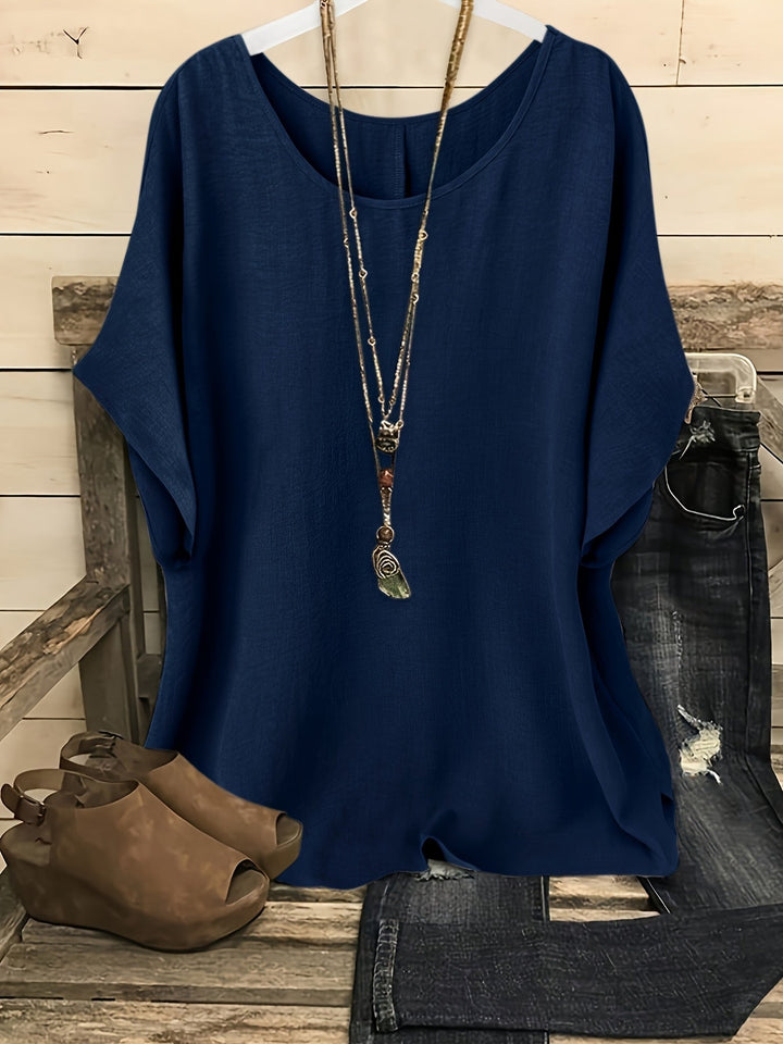 Maighréad | The Easy Round-Neck Top