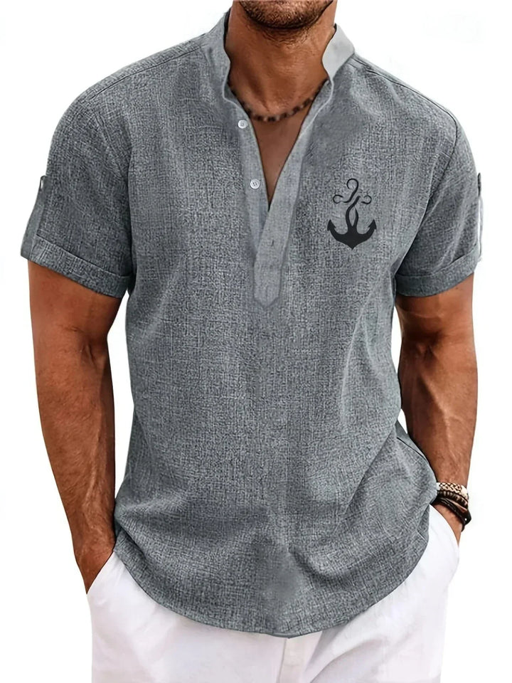 Faolán | The Stand-Collar Statement Shirt