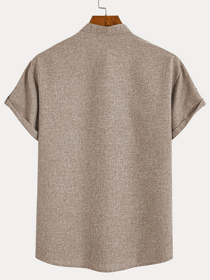 Faolán | The Stand-Collar Statement Shirt