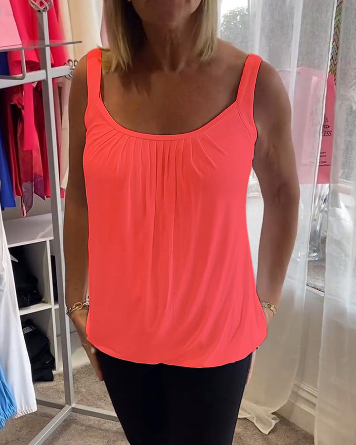 Fern | The Effortless Pleated Top