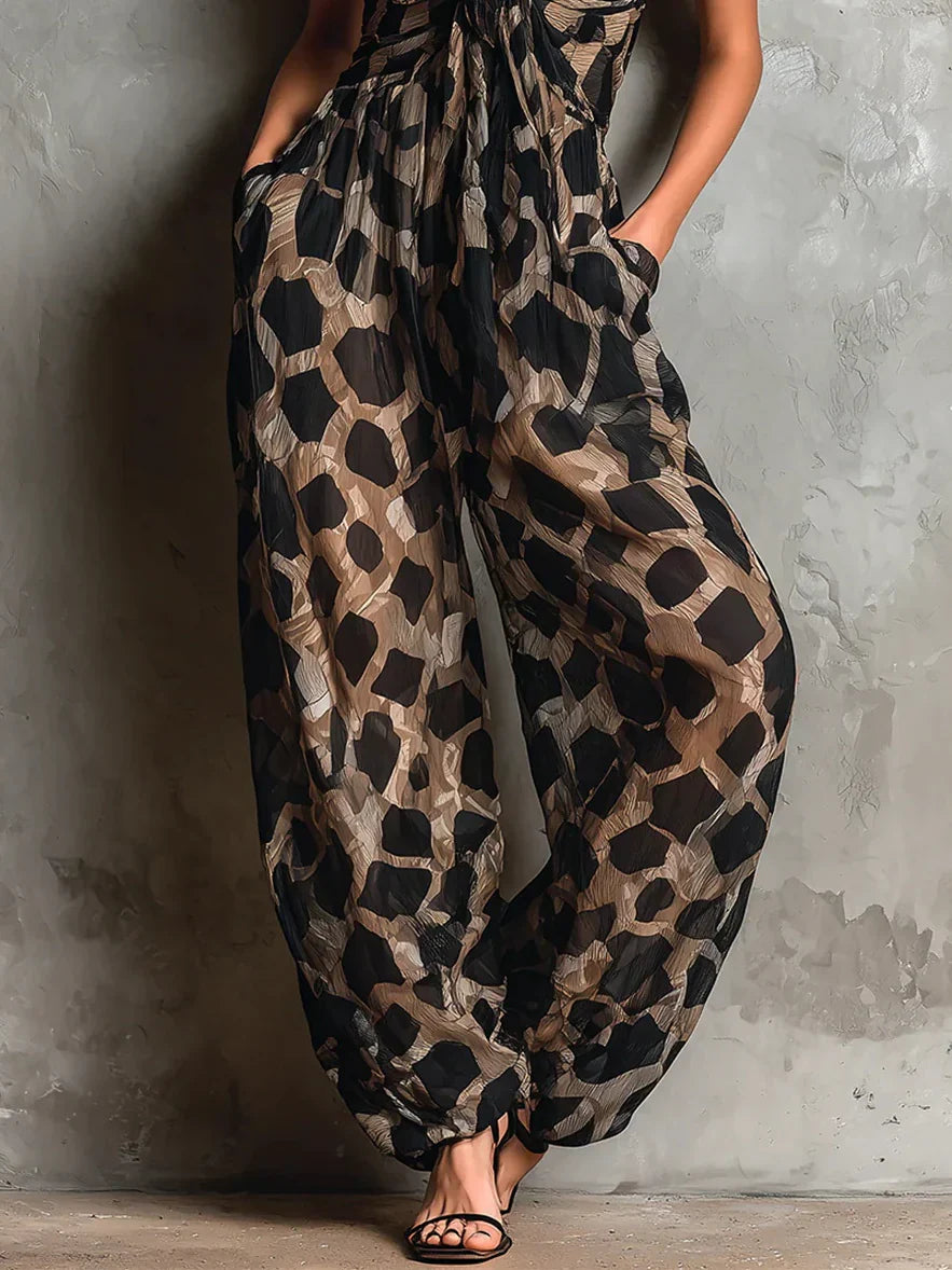 Zaria | The Bold Print Jumpsuit
