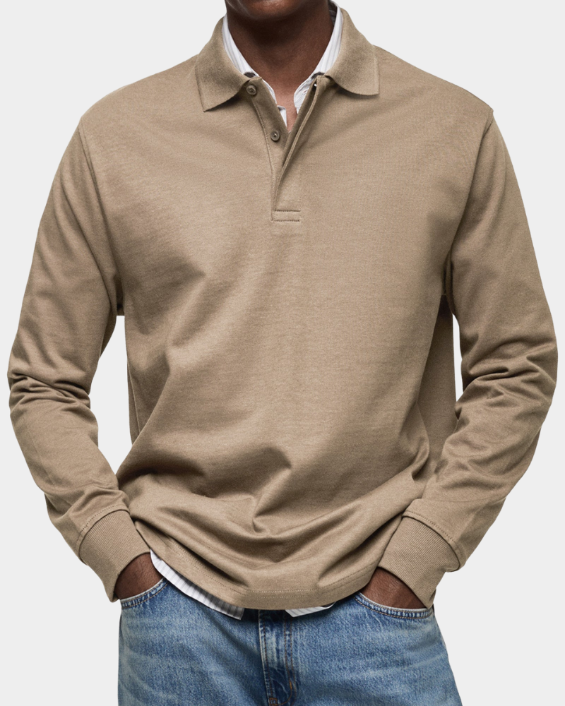 Fintan | The Everyday Long-Sleeve Polo