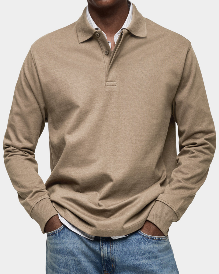Fintan | The Everyday Long-Sleeve Polo