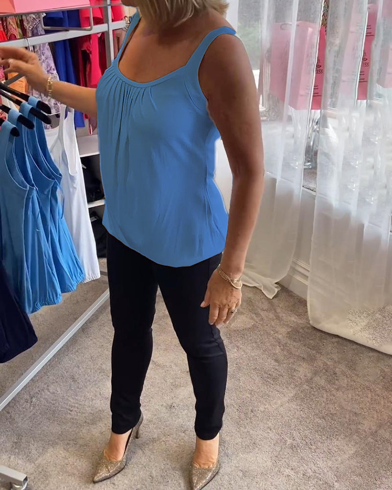 Fern | The Effortless Pleated Top