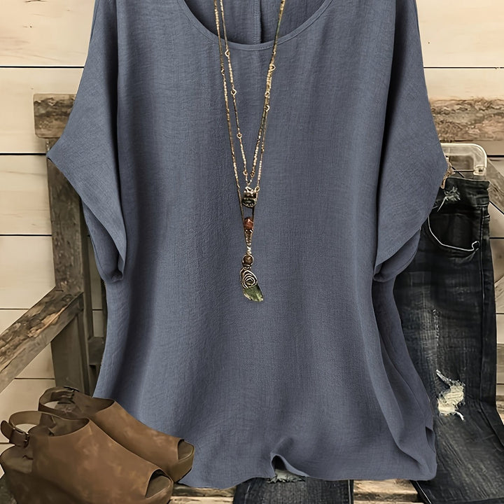 Maighréad | The Easy Round-Neck Top