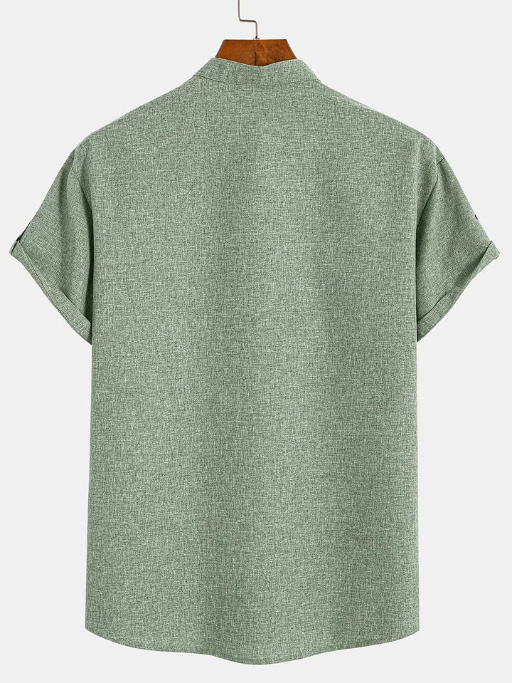Faolán | The Stand-Collar Statement Shirt
