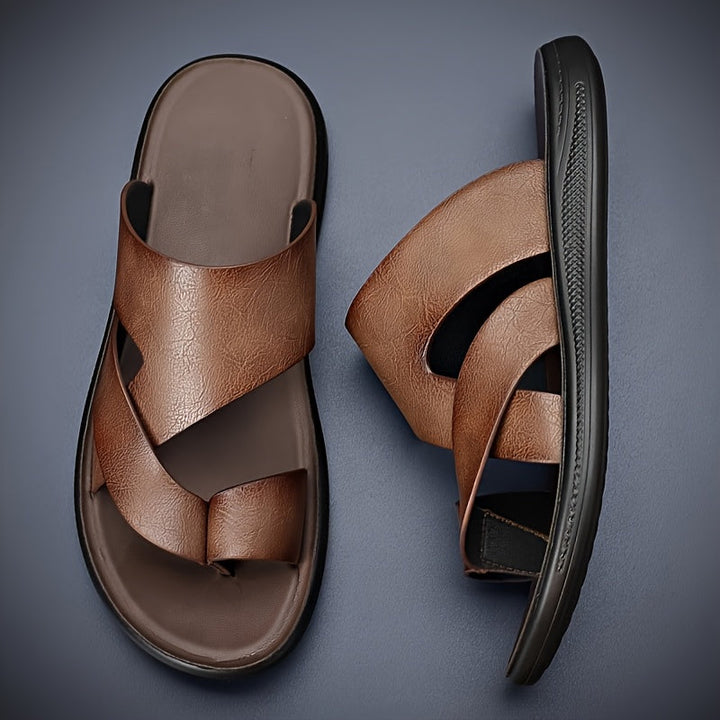 Torcán | The Architectural Cross-Strap Sandal