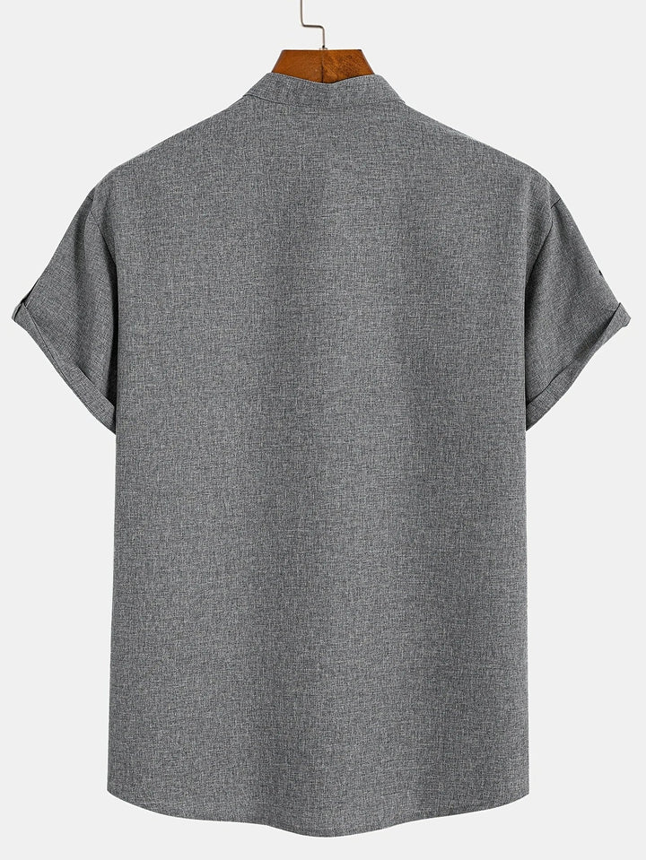 Faolán | The Stand-Collar Statement Shirt
