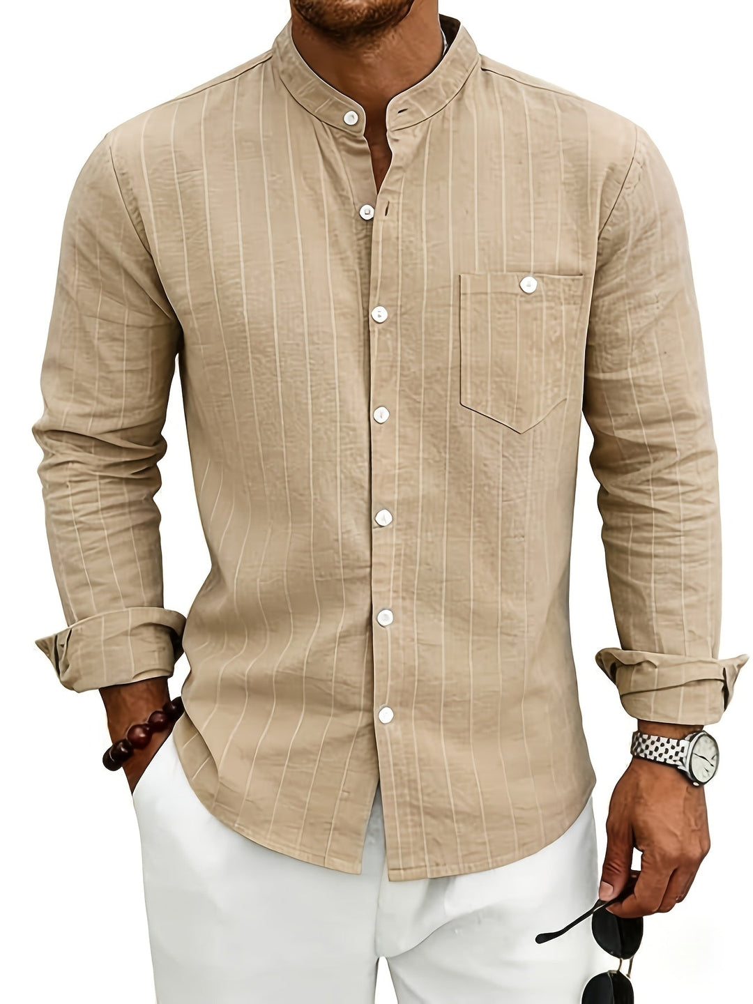 Cathaoir | Casual Holiday Stripe Shirt