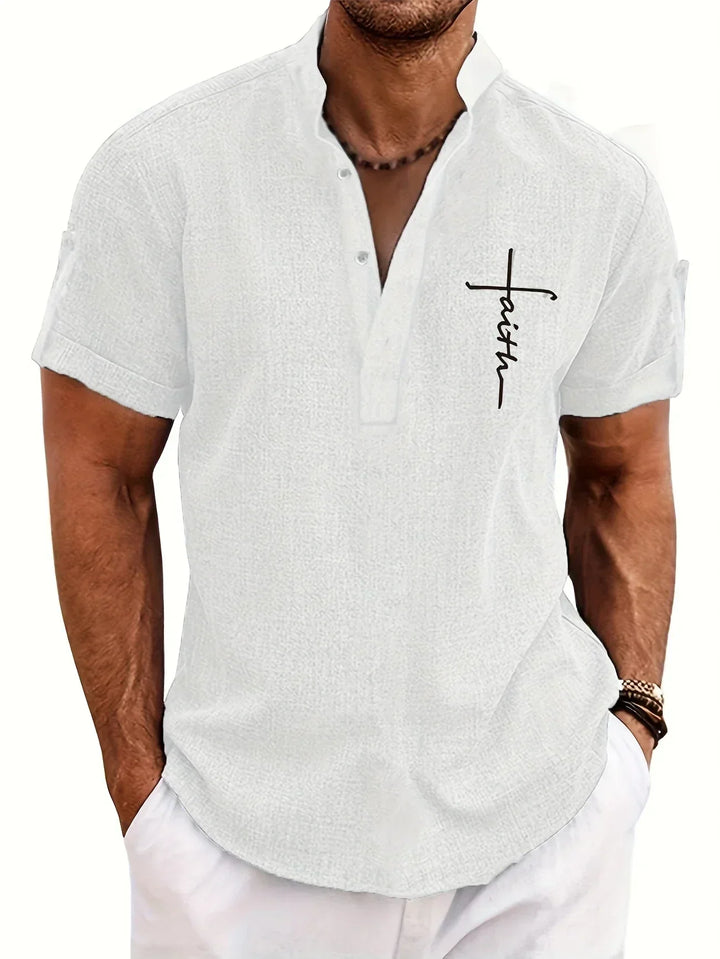 Faolán | The Stand-Collar Statement Shirt