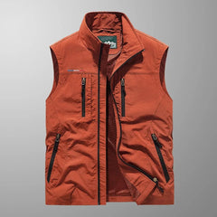 Malahide | Men's Multi-Pocket Outdoor Gilet with Zip Pockets