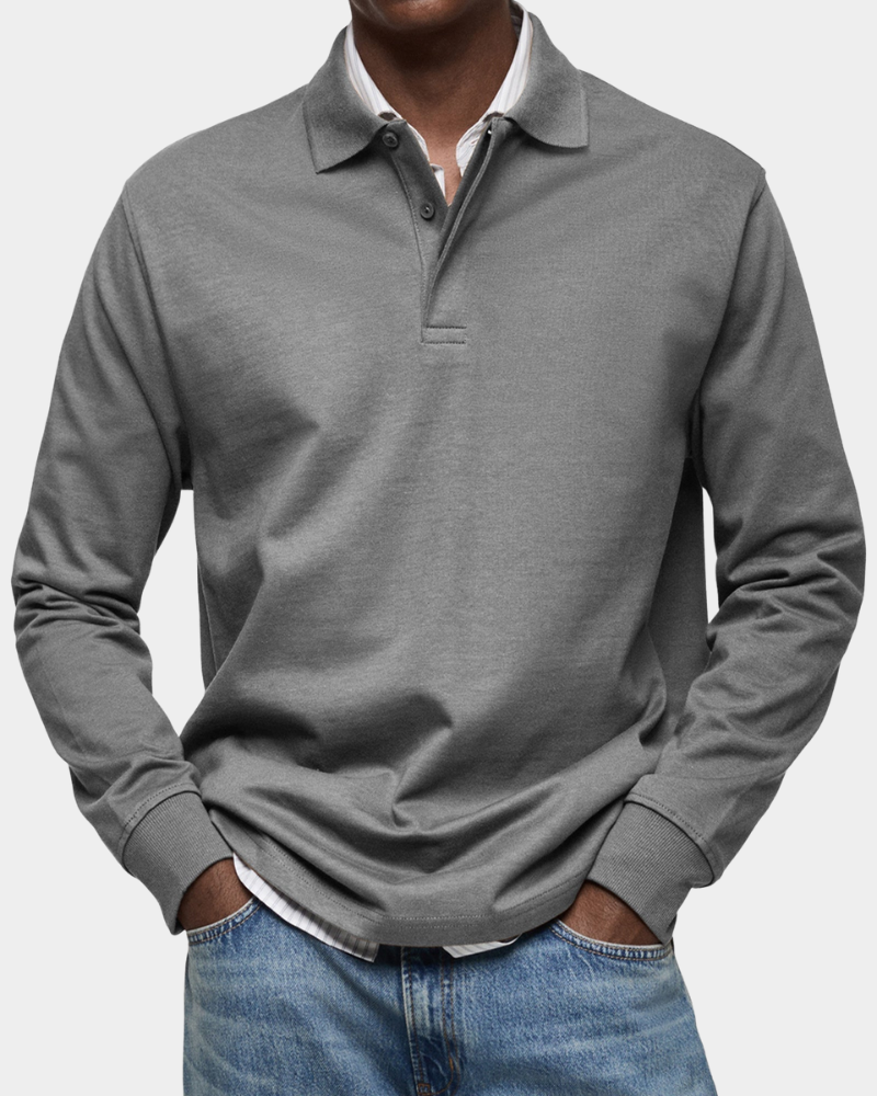 Fintan | The Everyday Long-Sleeve Polo
