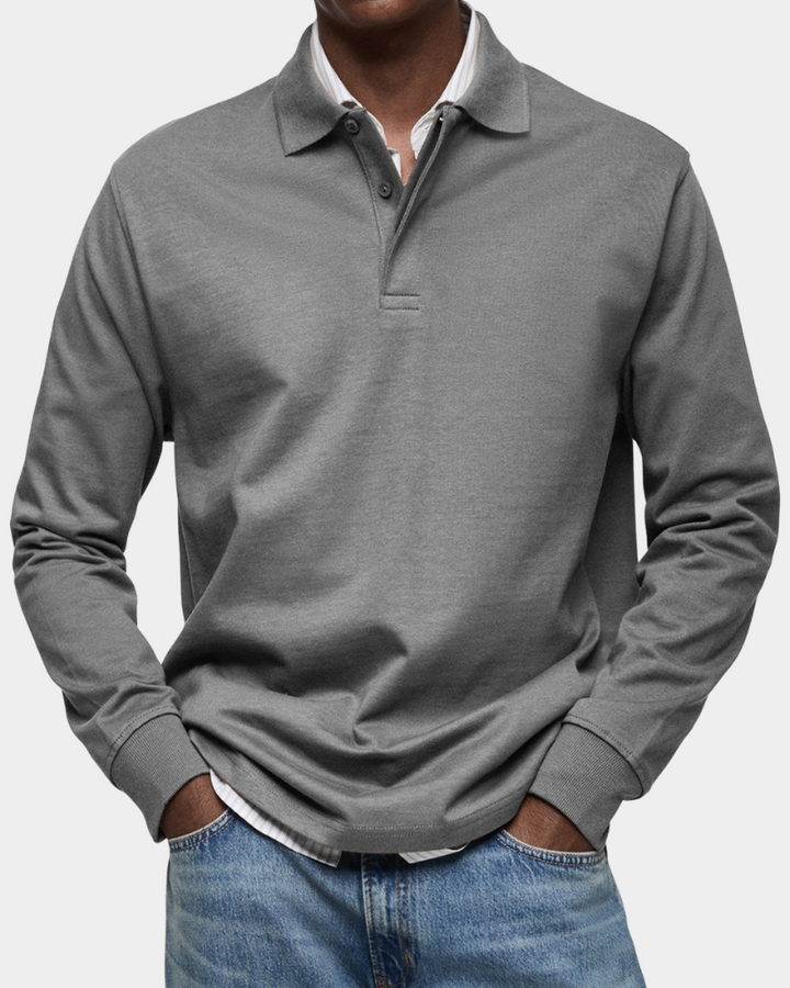 Fintan | The Everyday Long-Sleeve Polo
