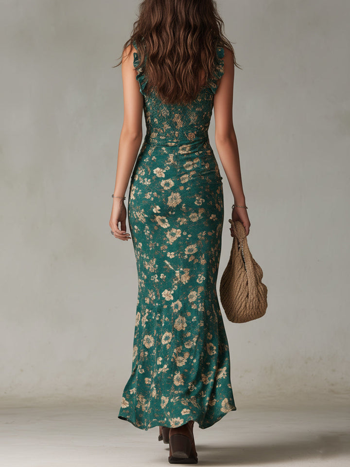 Áine | The Floral Maxi Evening Dress