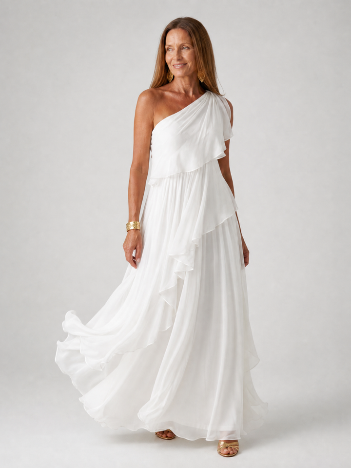 Theodosia | The Cascading Ruffle Maxi