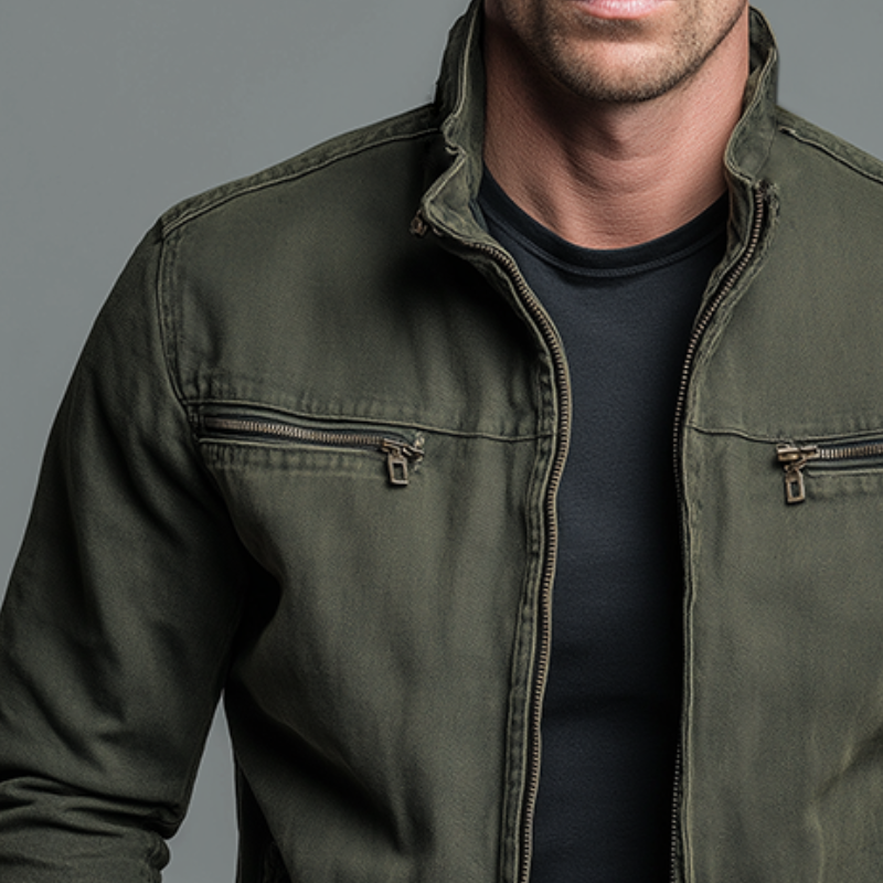 Lorcan | The Vintage Zip Jacket