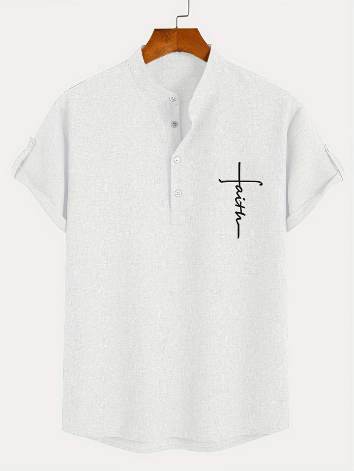 Faolán | The Stand-Collar Statement Shirt