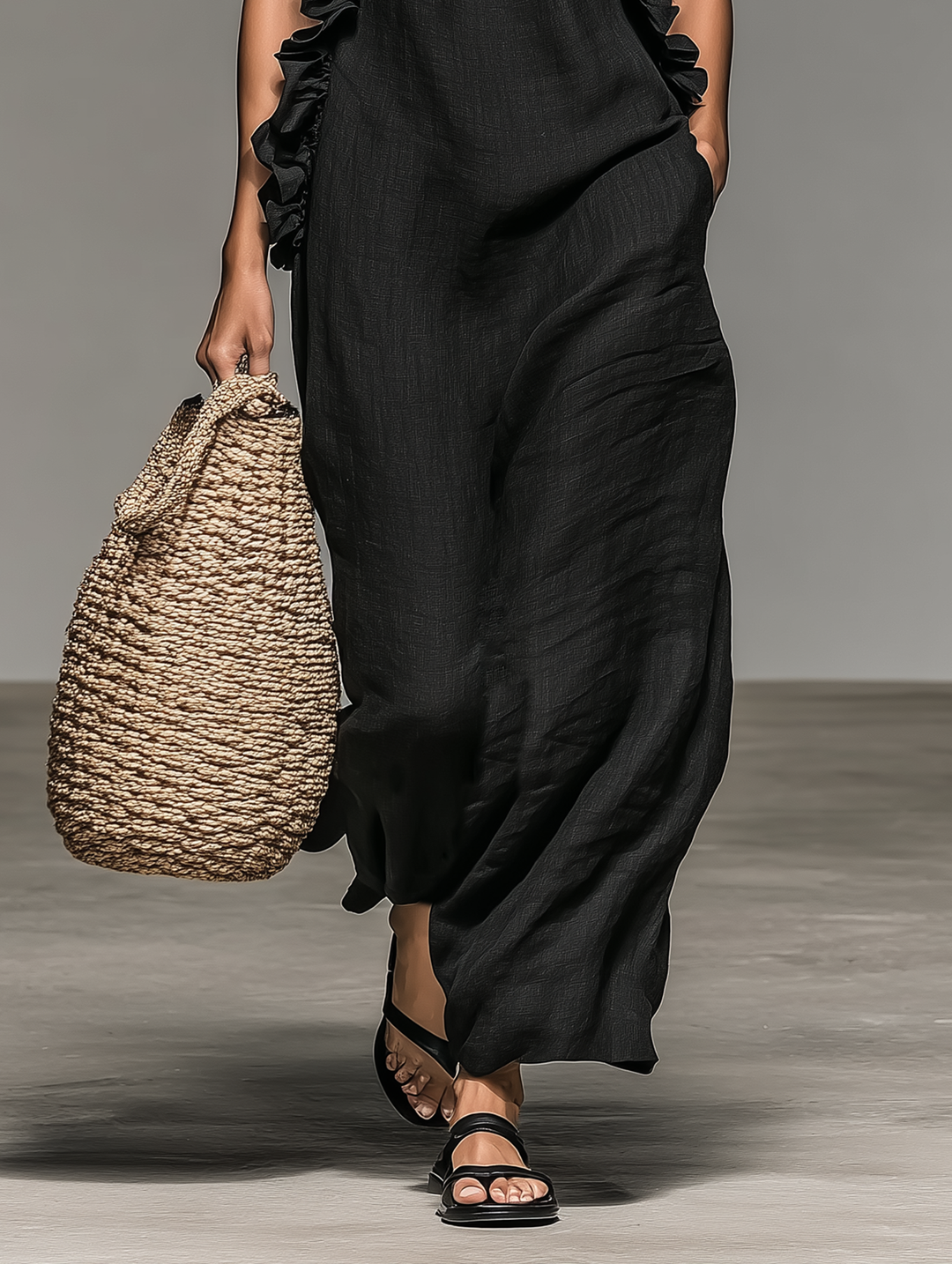 Idalia | The Airy Ruffle Maxi