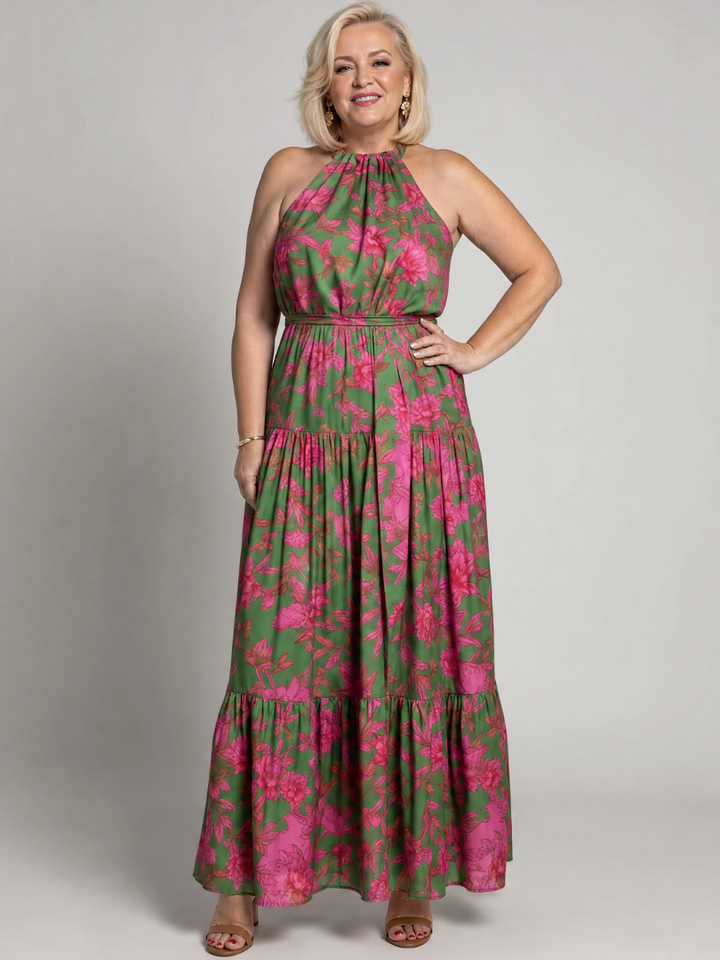 Lorelei | The Draped Halter Dress